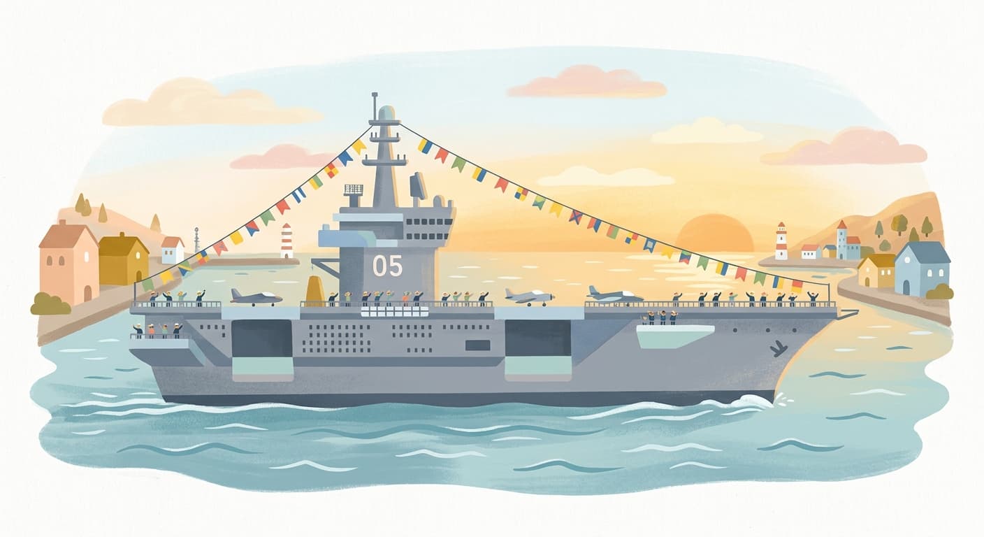 The Admiral and the Very Big Boat