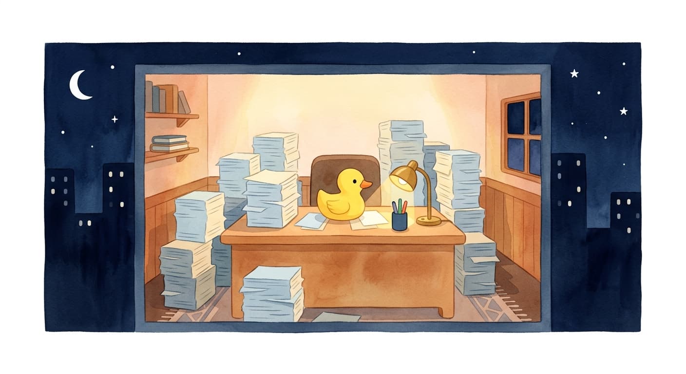 Gerald and the Very Mixed-Up Duck