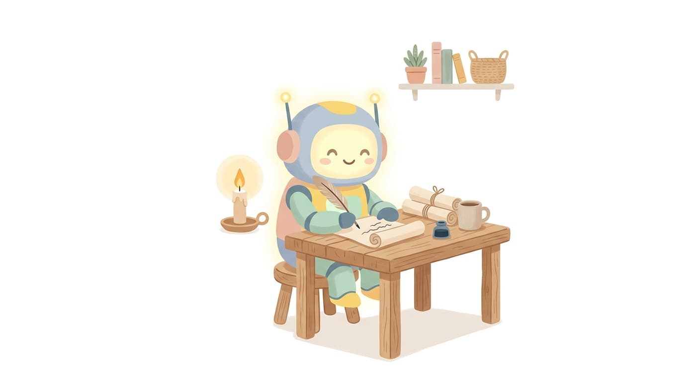 The Robot Who Wanted to Write Everyone a Poem